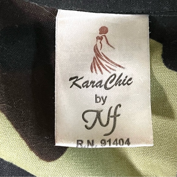 Kara Chic Camo print wrap around cotton dress - Picture 10 of 13